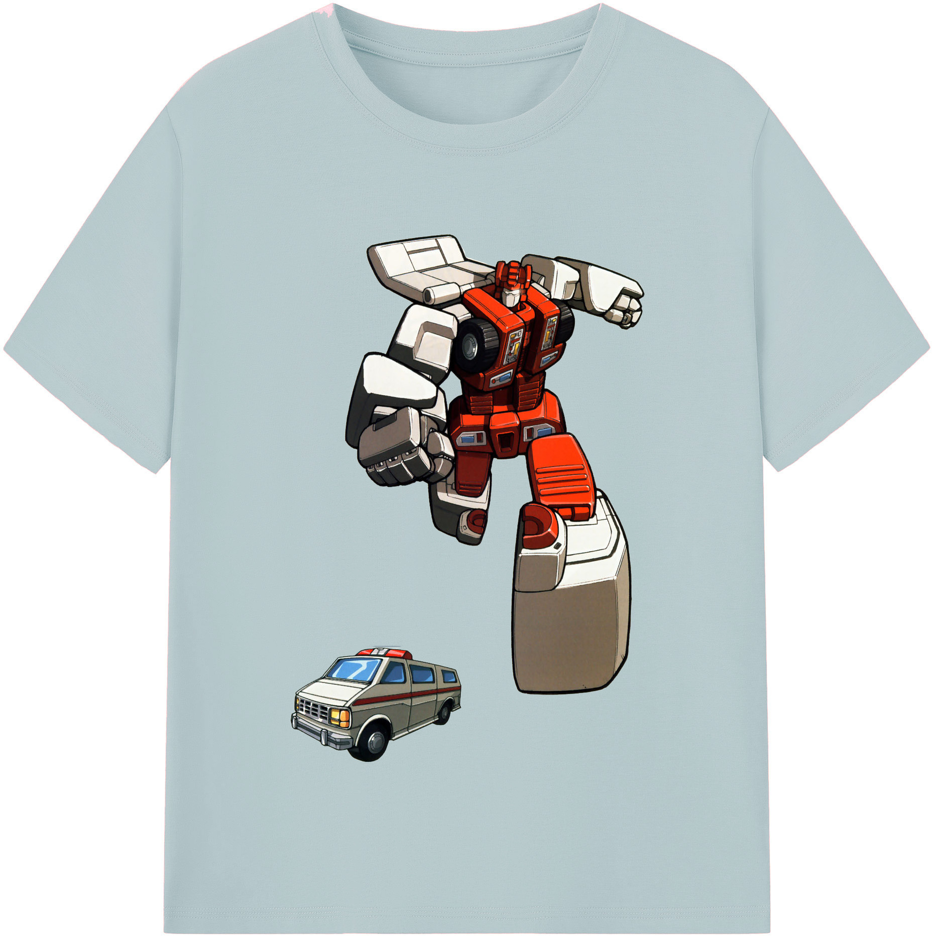 （画像用）  綿100％半袖Tシャツ（フロントプリント）